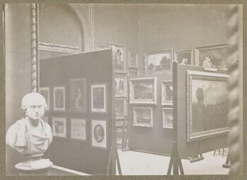 Victoria and Albert Museum, Paintings Galleries, Room 98 looking towards the north-west corner from Room 99