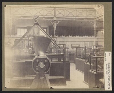 South Kensington Museum, 'Brompton Boilers' showing mechanical engines