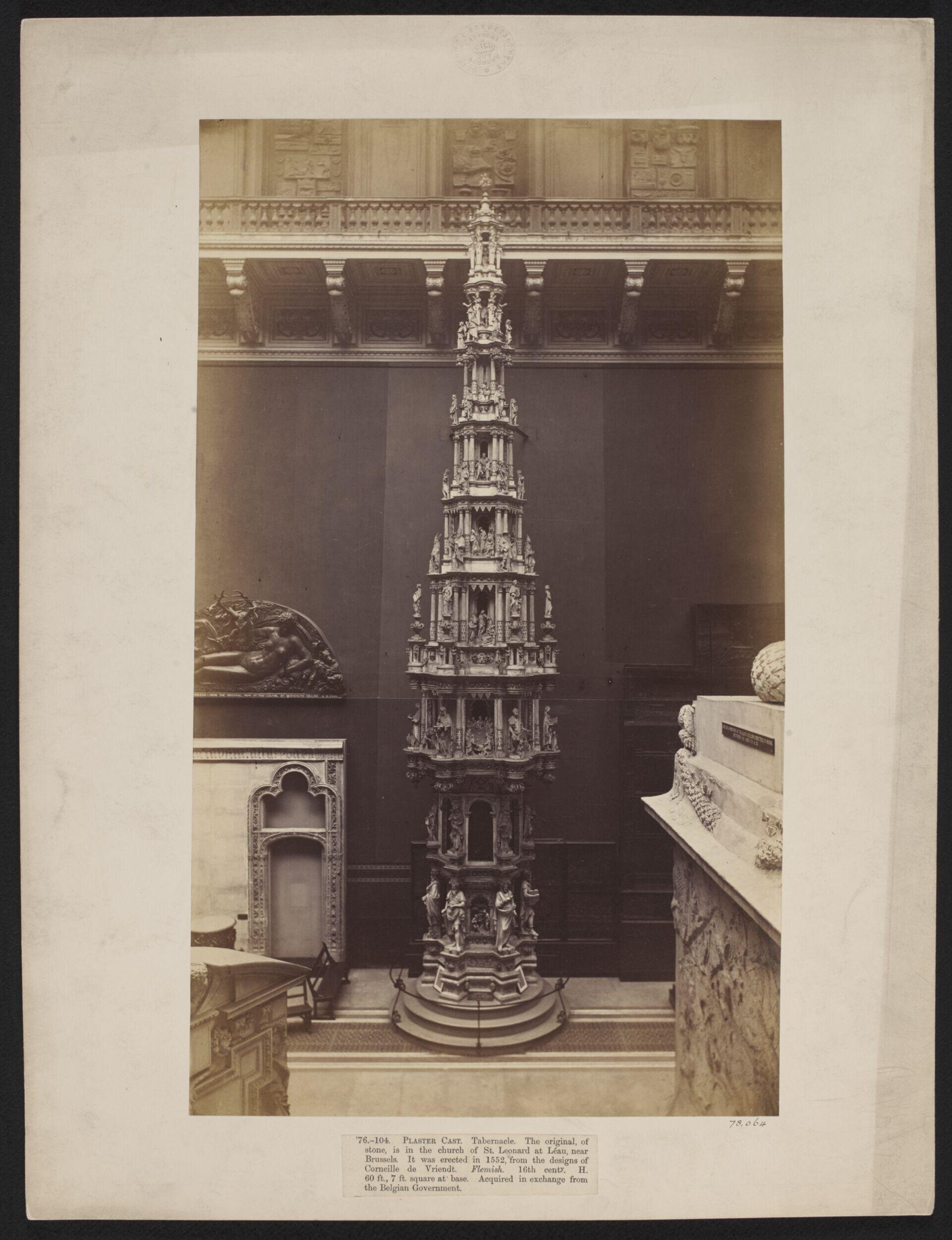 Church of St. Leonard at Léau near Brussels in Cast Court (Gallery 46A)