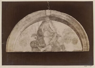 Fresco ceiling section attributed to Alessandro Pampurino, originally from Casa Maffi, Cremona, purchased from Stefano Bardini