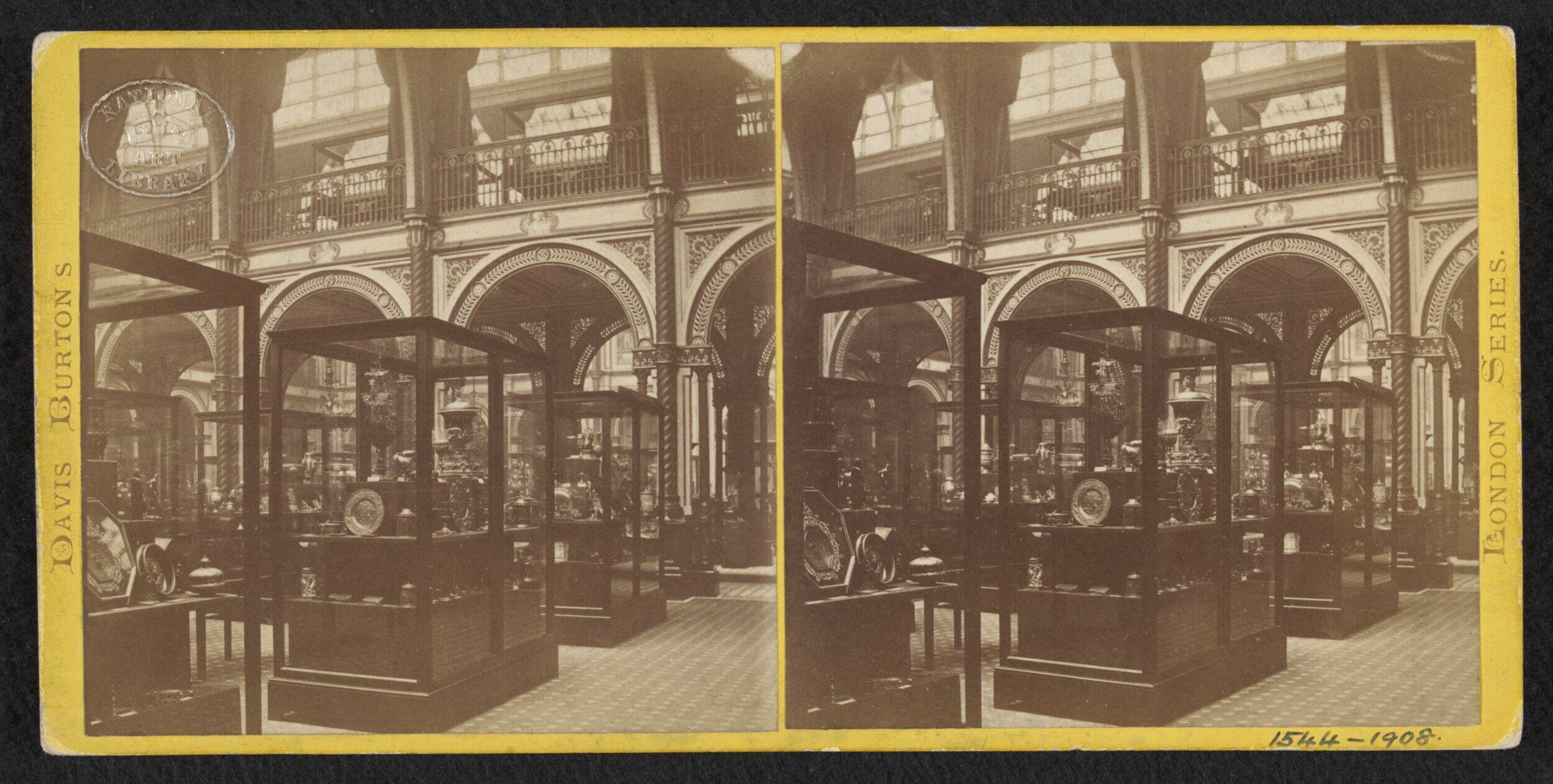 South Kensington Museum, South Court, south- west corner