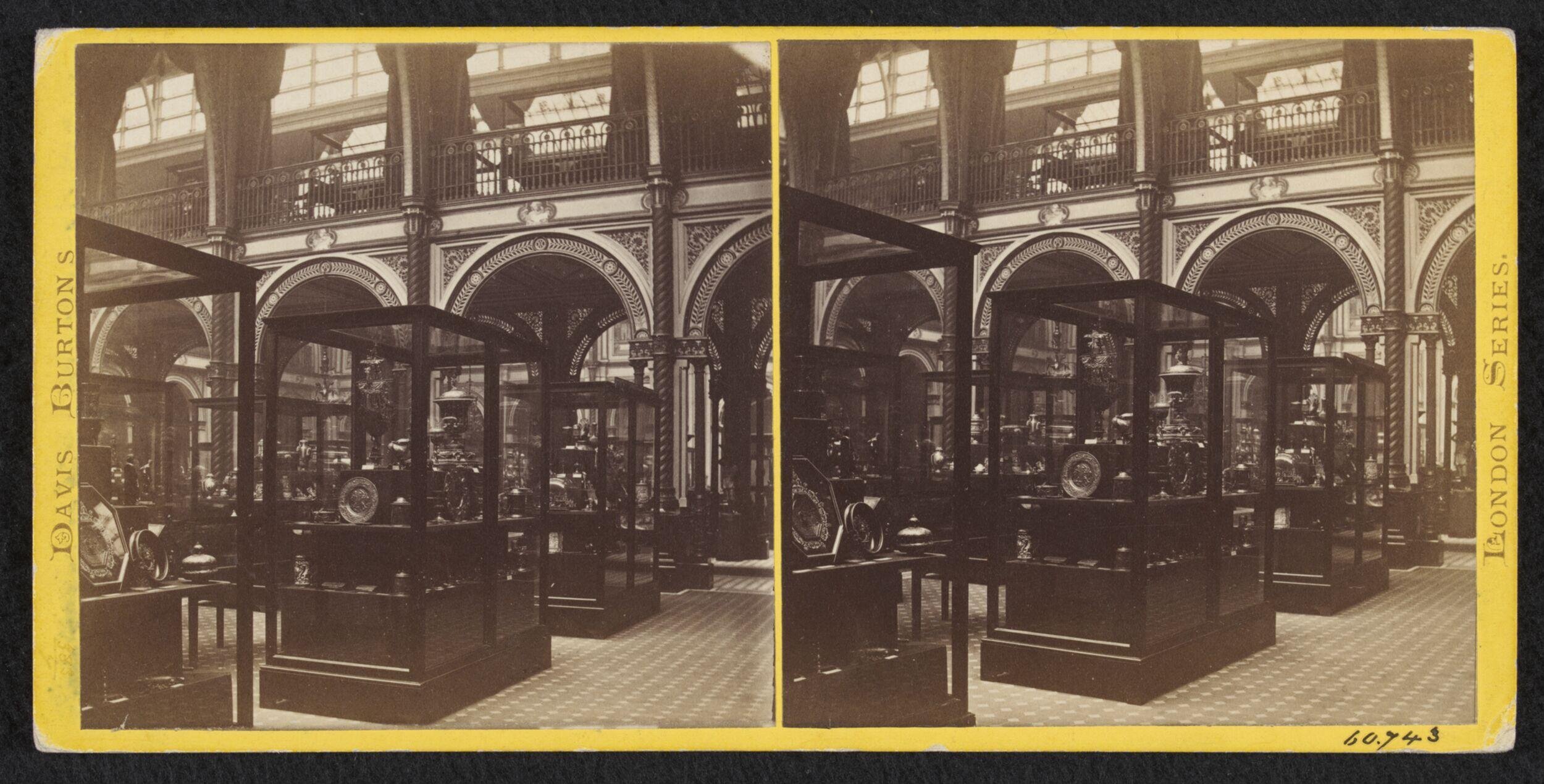  South Kensington Museum, South Court, south- west corner
