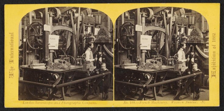 The International Exhibition of 1862:  French Machinery.  Western Annexe top image