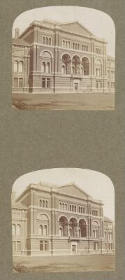 South Kensington Museum, Lecture Theatre, facade