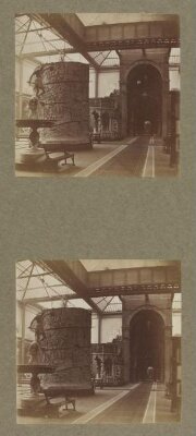 South Kensington Museum, North Court, showing casts