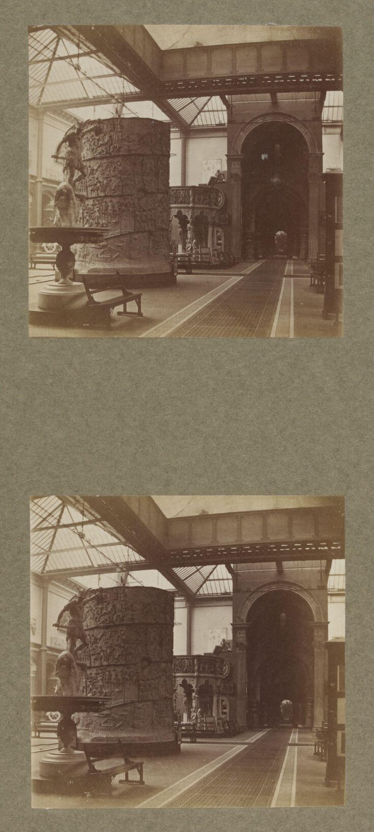 South Kensington Museum, North Court, showing casts top image