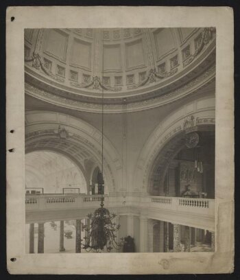 Victoria and Albert Museum, Gallery 49, Central Hall (or Dome) looking south-east towards Galleries 50 and 60