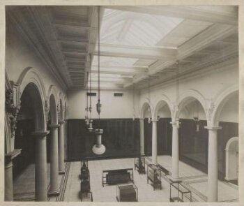  Victoria and Albert Museum, Gallery 42, West Central Court looking north