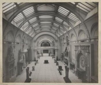 Victoria and Albert Museum, Gallery 50, East Hall looking east from Gallery 117