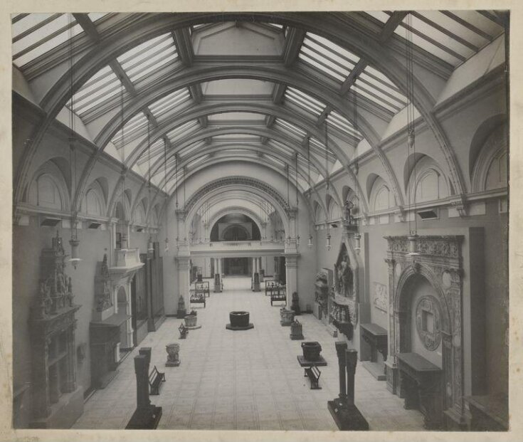 Victoria and Albert Museum, Gallery 50, East Hall looking east from Gallery 117 image