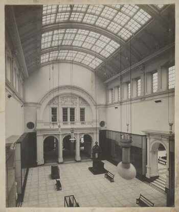 Victoria and Albert Museum, Gallery 43, Central Court looking south towards Gallery 49