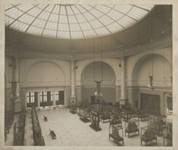 Victoria and Albert Museum, Gallery 40,  View of Octagon Court looking north towards Gallery 21