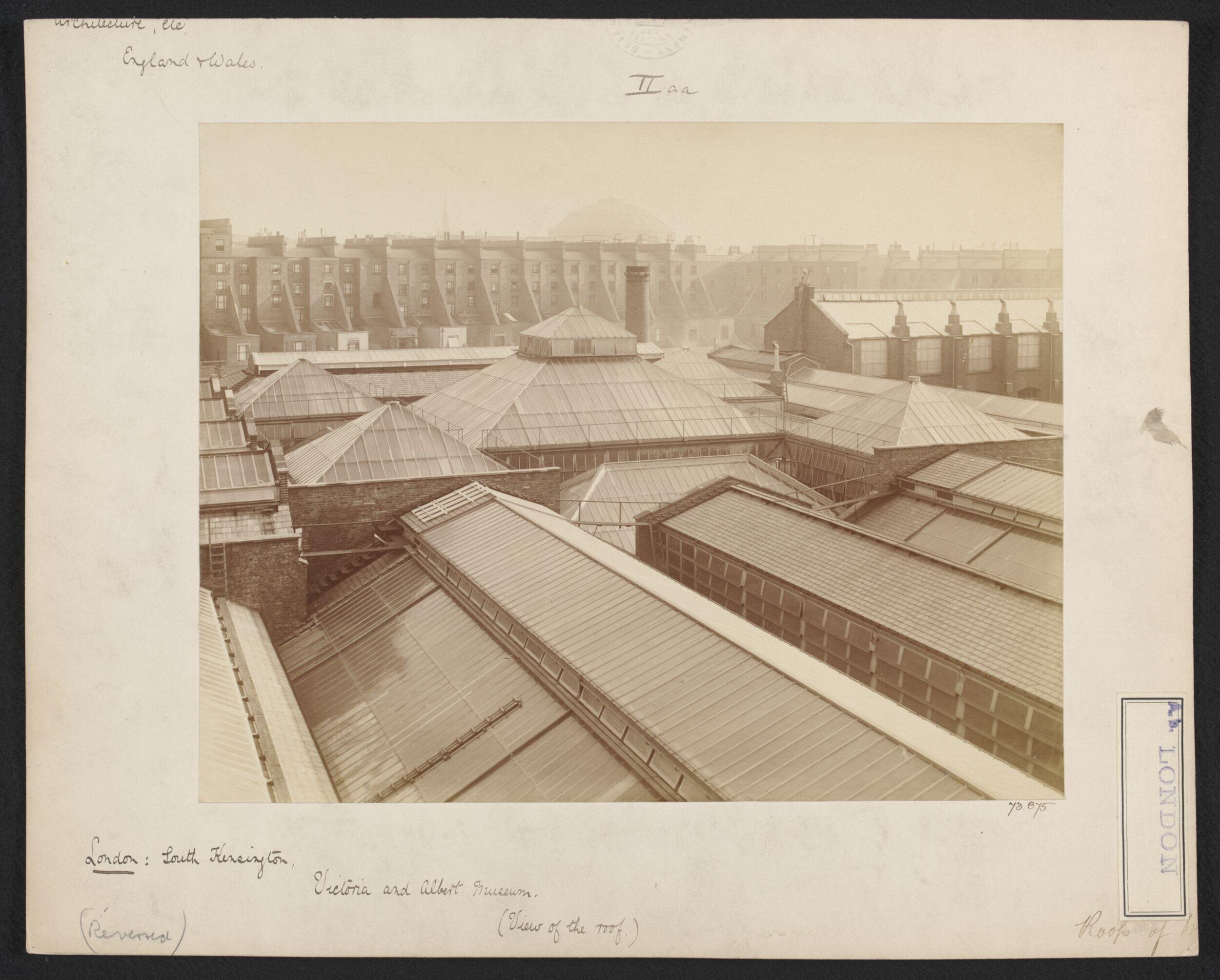 South Kensington Musueum, looking north-west