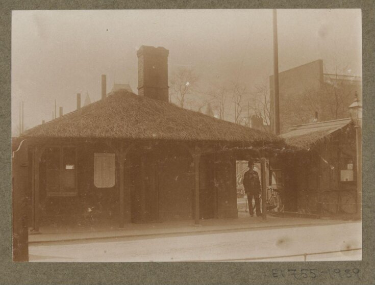 Police Hut at entrance to South Kensington Museum top image