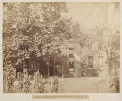 View of the grounds of the South Kensington Museum 1891