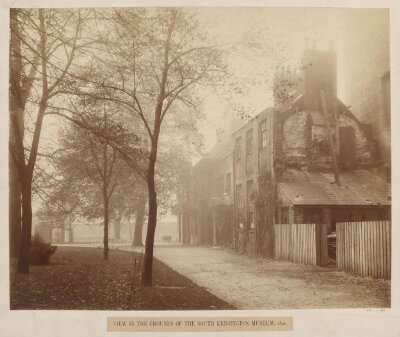 View of the grounds of the South Kensington Museum, 1891