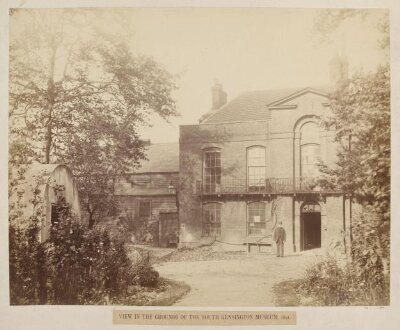 View of the grounds of the South Kensington Museum, 1891