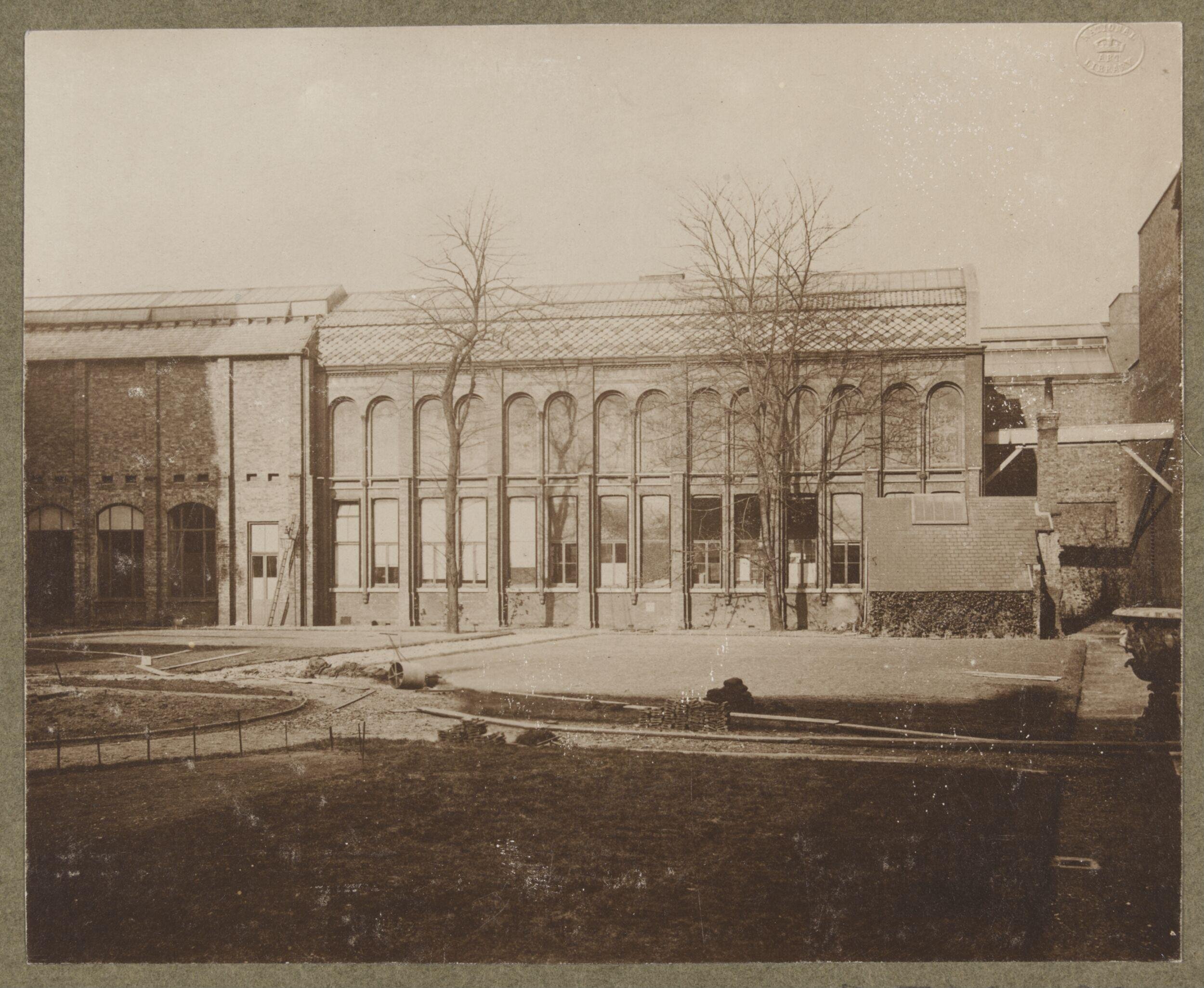 South Kensington Museum, Exterior view of Sheepshanks and Turner Galleries, west side