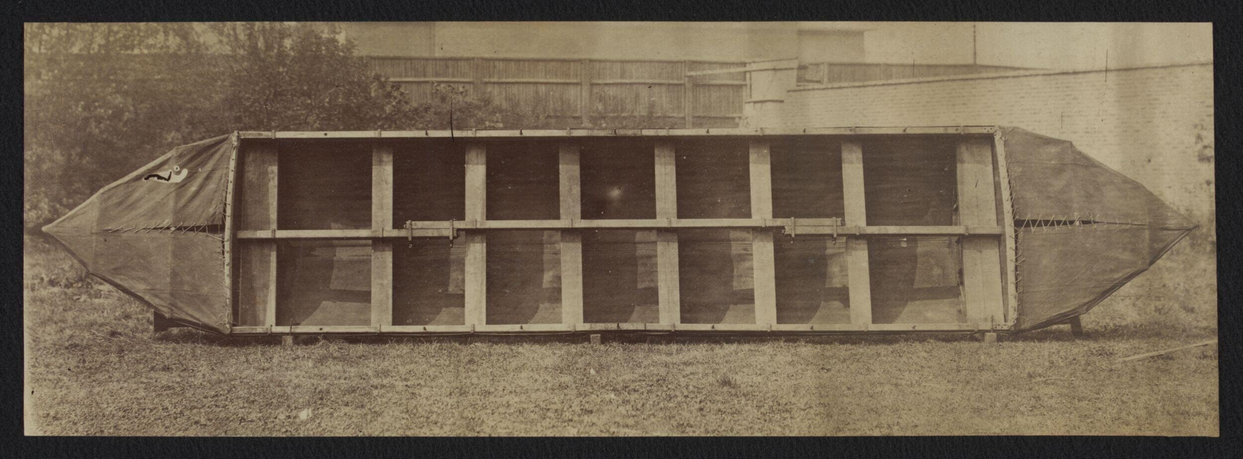 South Kensington Museum, Captain Fowke's pontoon