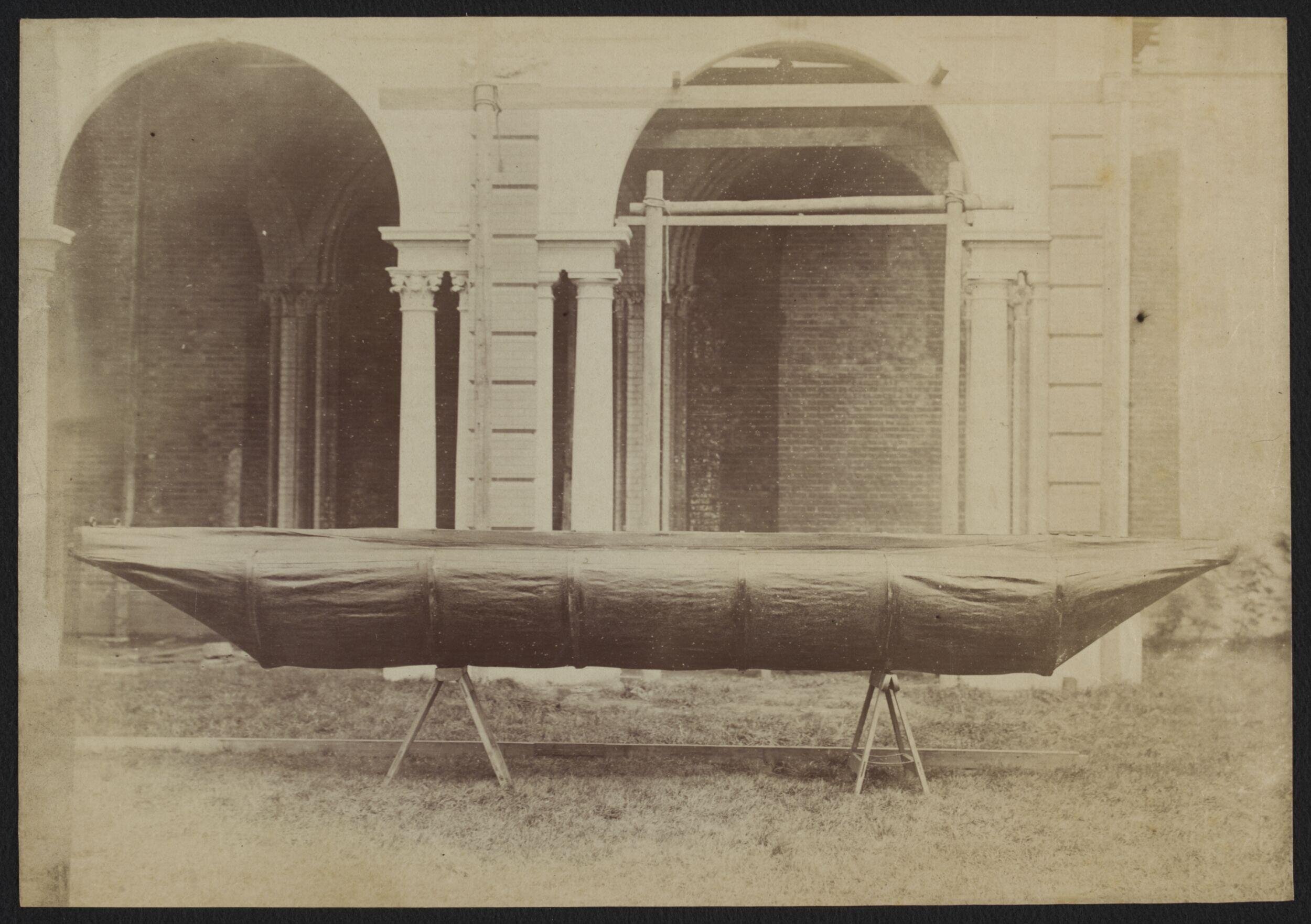 Captain Fowke's inflatable pontoon boat