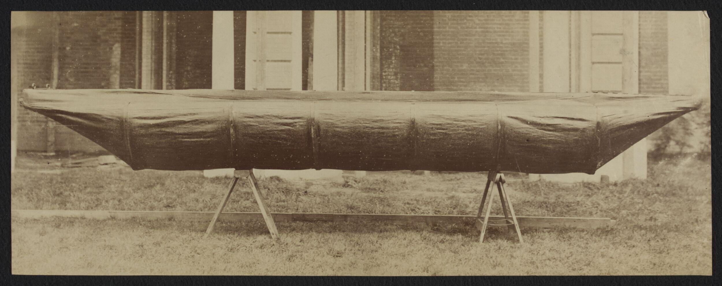 Captain Fowke's inflatable pontoon boat