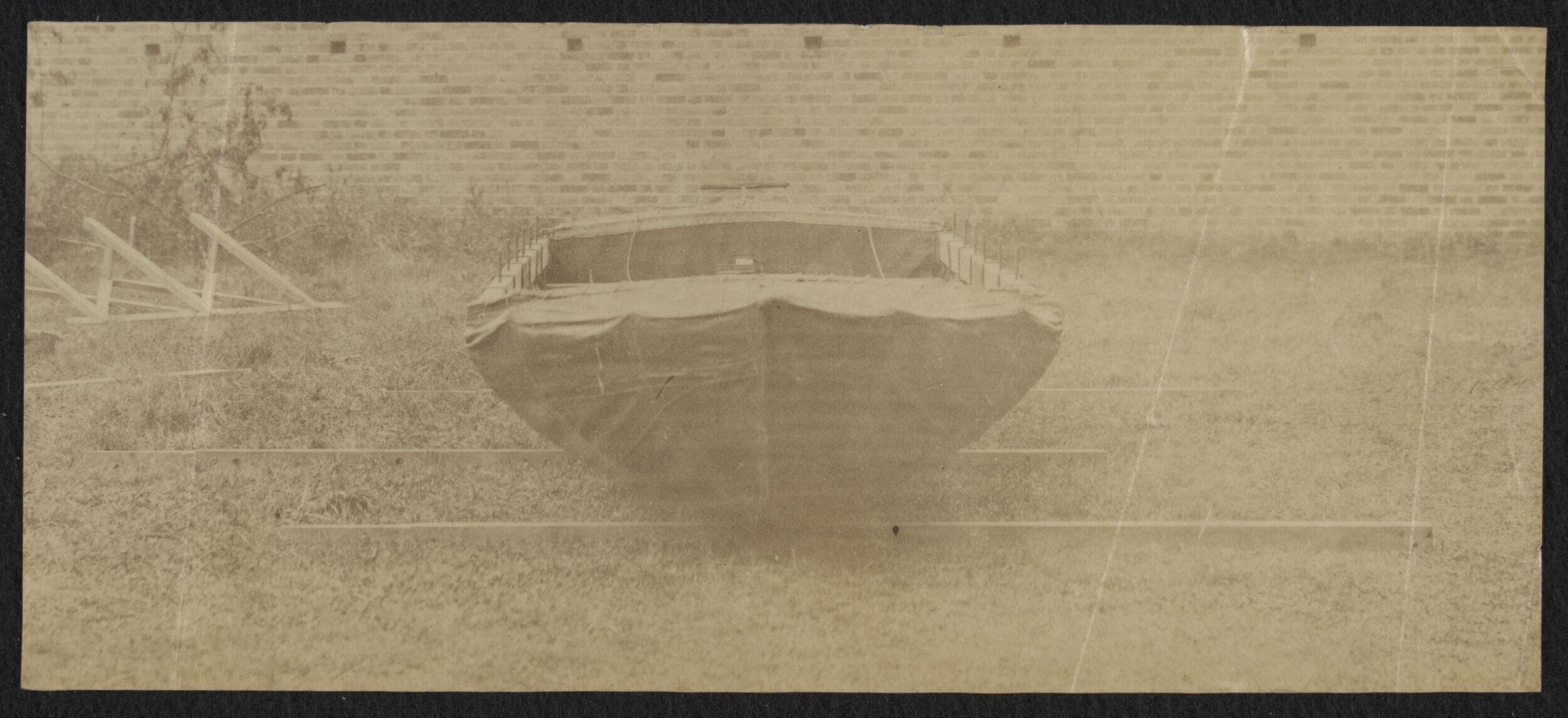South Kensington Museum, Captain Fowke's pontoon