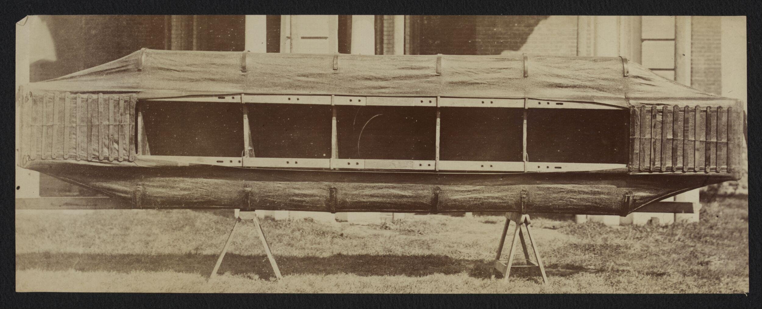 Captain Fowke's inflatable pontoon boat