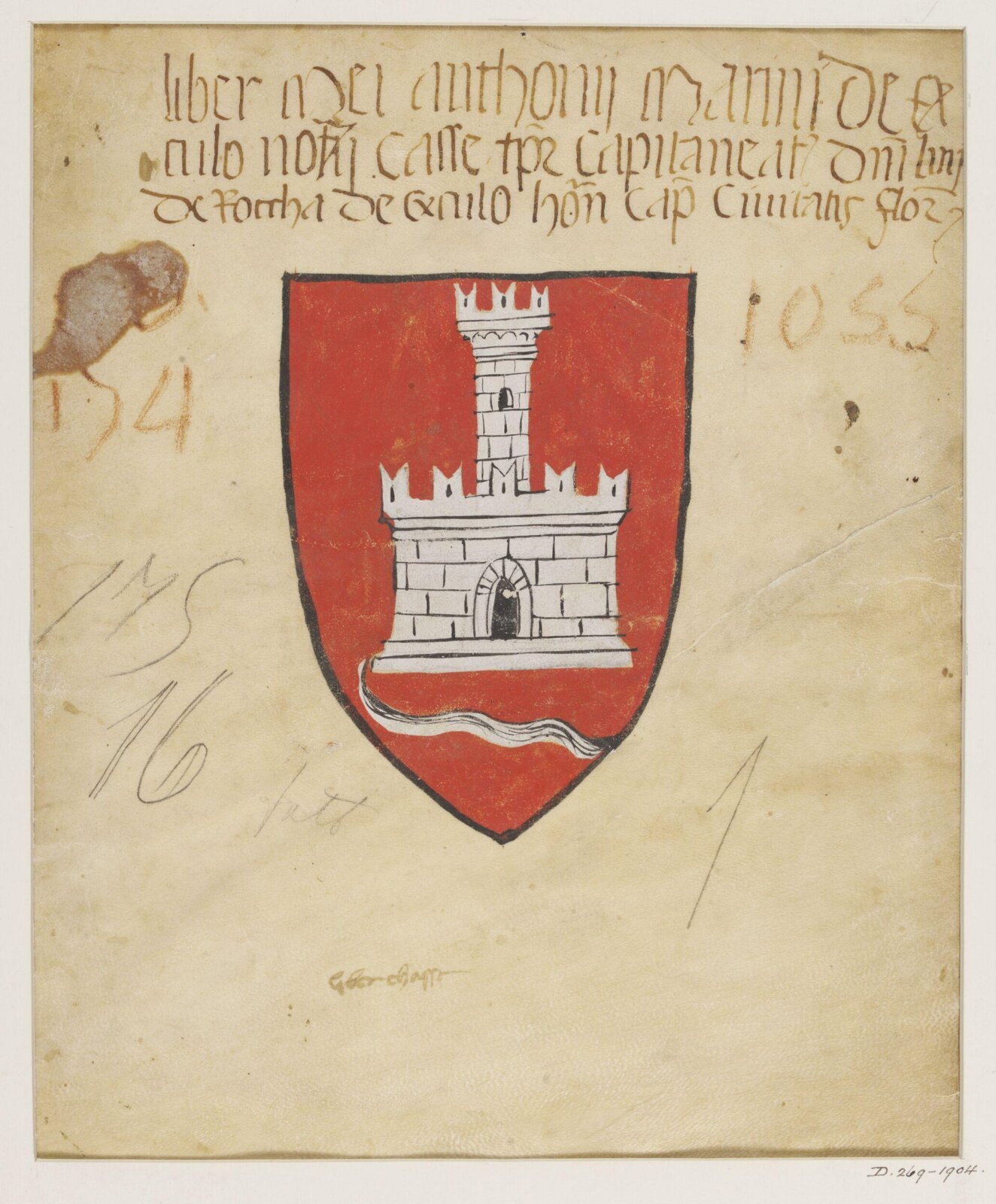Drawing, late 14th century to early 15th century