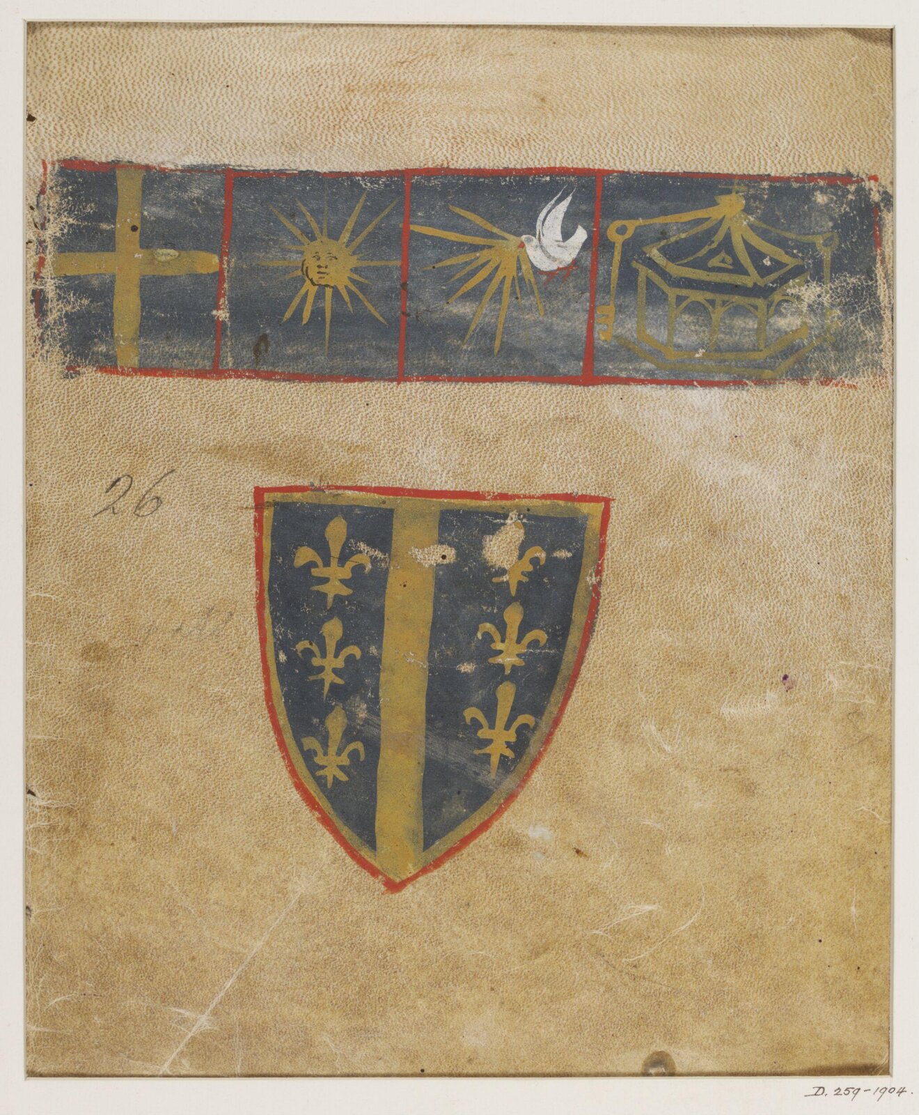 Drawing, late 14th century to early 15th century