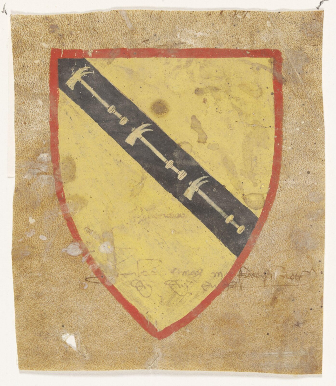 Drawing, late 14th century to early 15th century