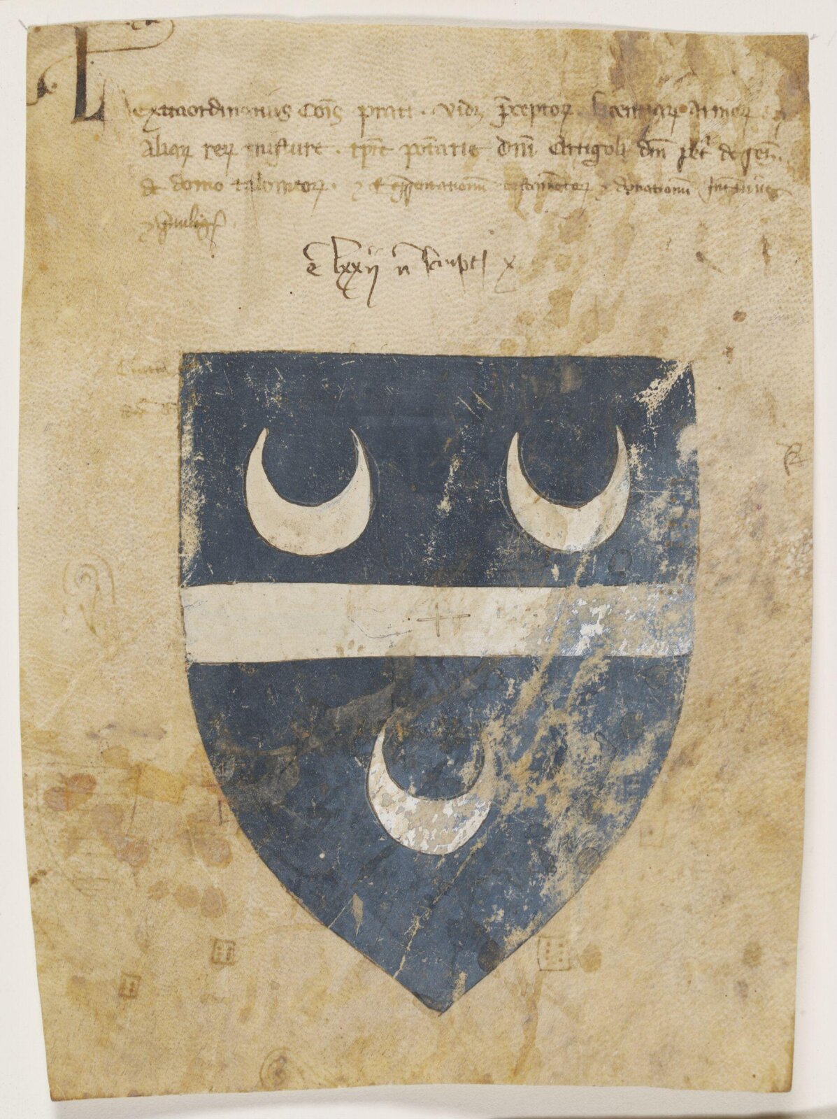 Drawing, late 14th century to early 15th century