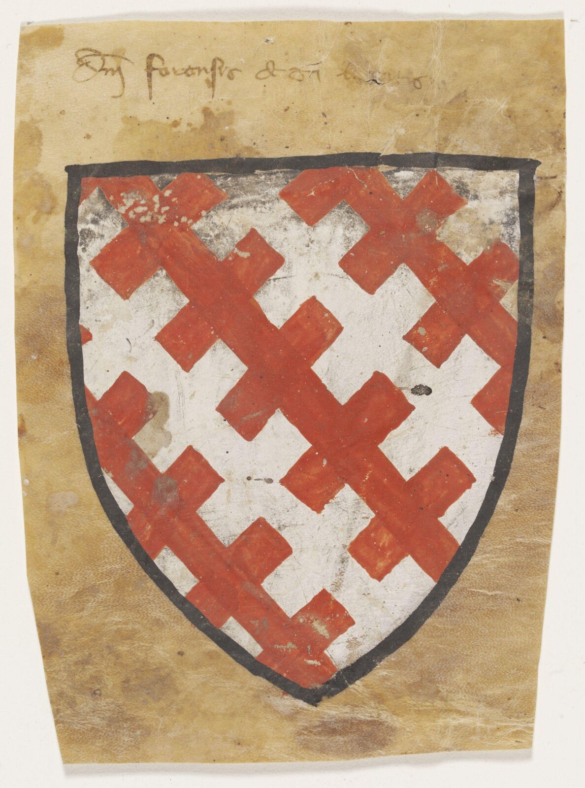 Drawing, late 14th century to early 15th century