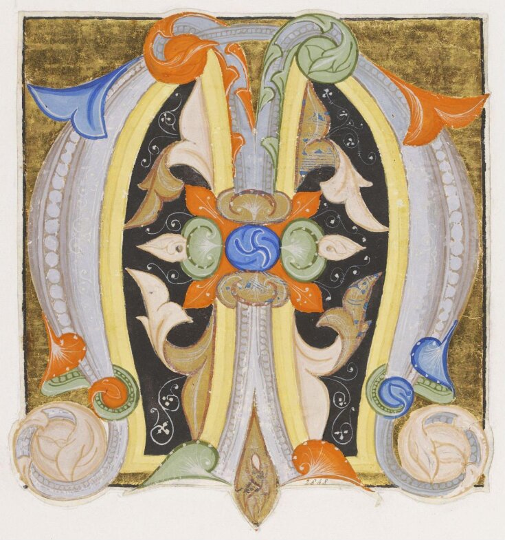 Decorated initial from a Gradual for the Camaldolese monastery of San Michele a Murano top image