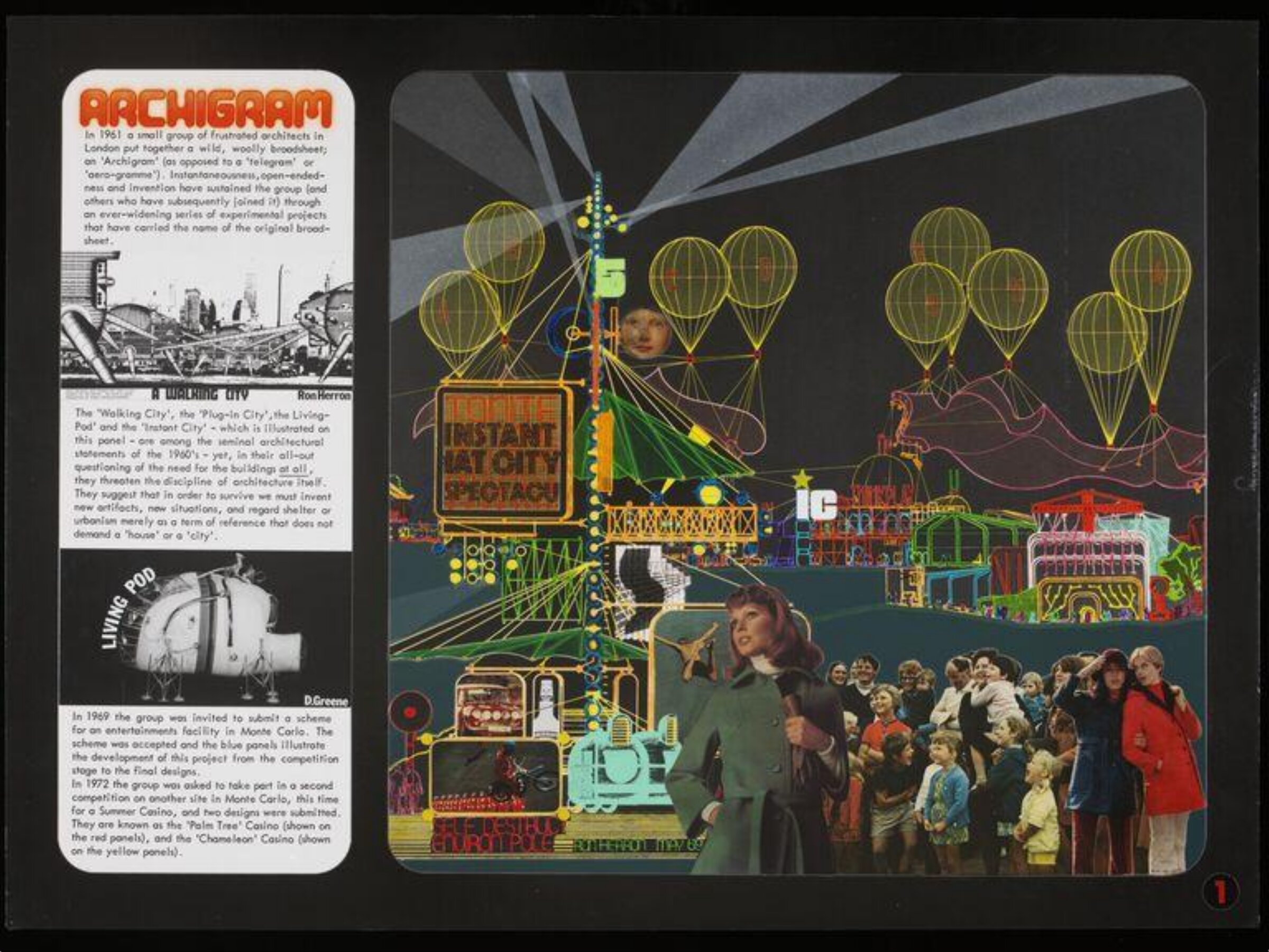 Drawing, Archigram, ca.1972