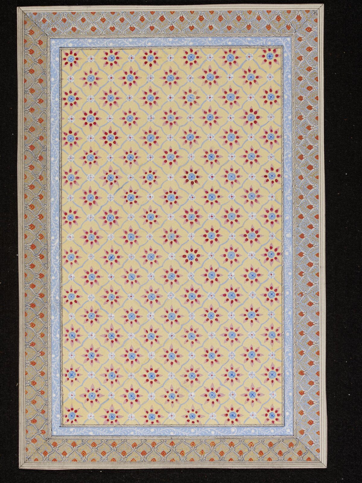 Design for ceiling decoration, Owen Jones, 1809 - 1874