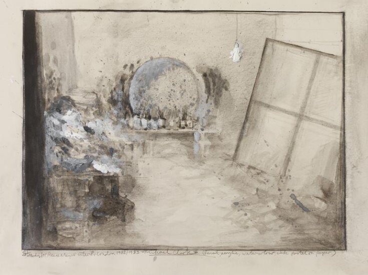 Study for Reece Mews Interior (Francis Bacon's Studio) top image