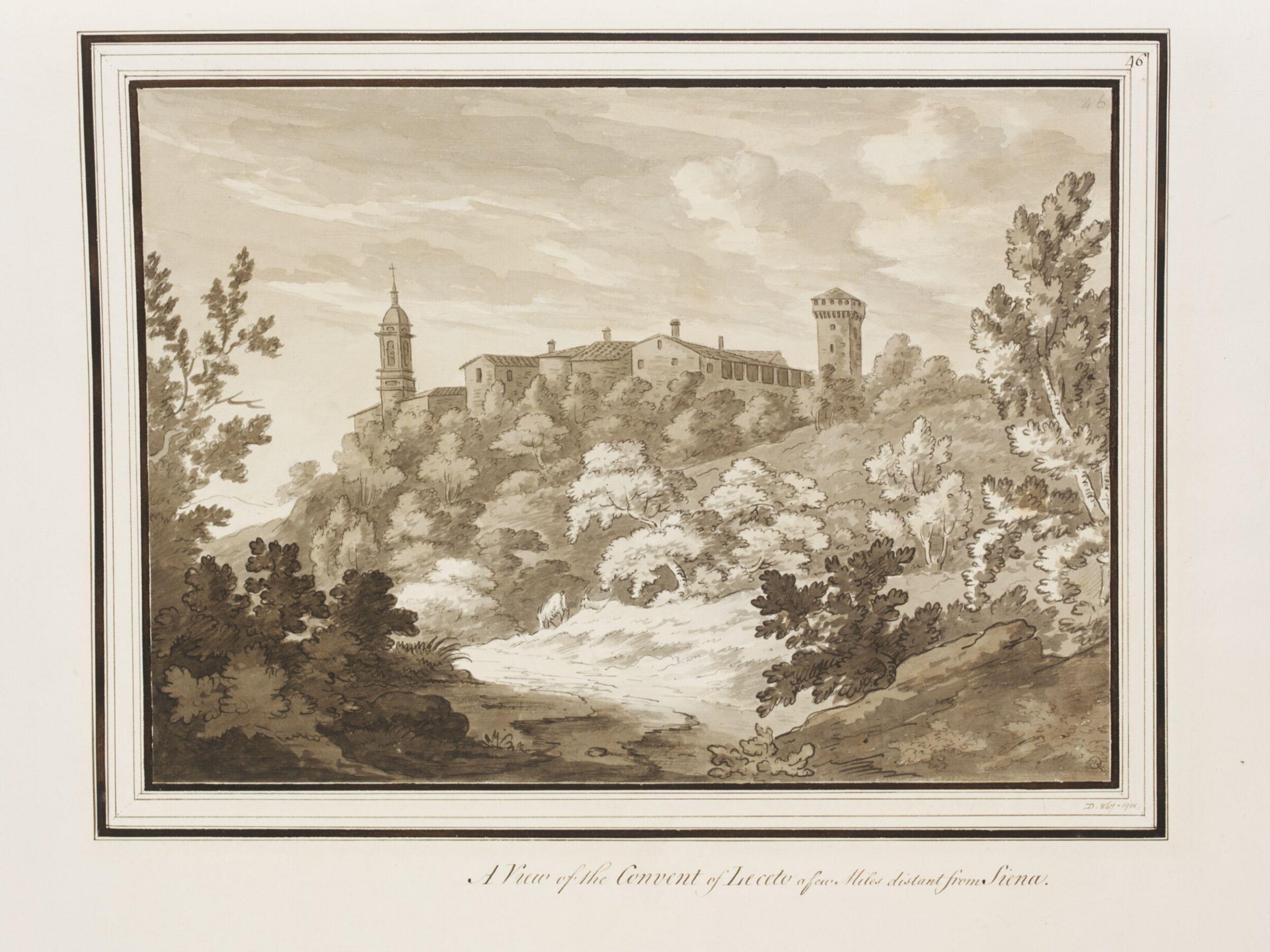 Drawing, Richard Colt Baronet Hoare, 1789