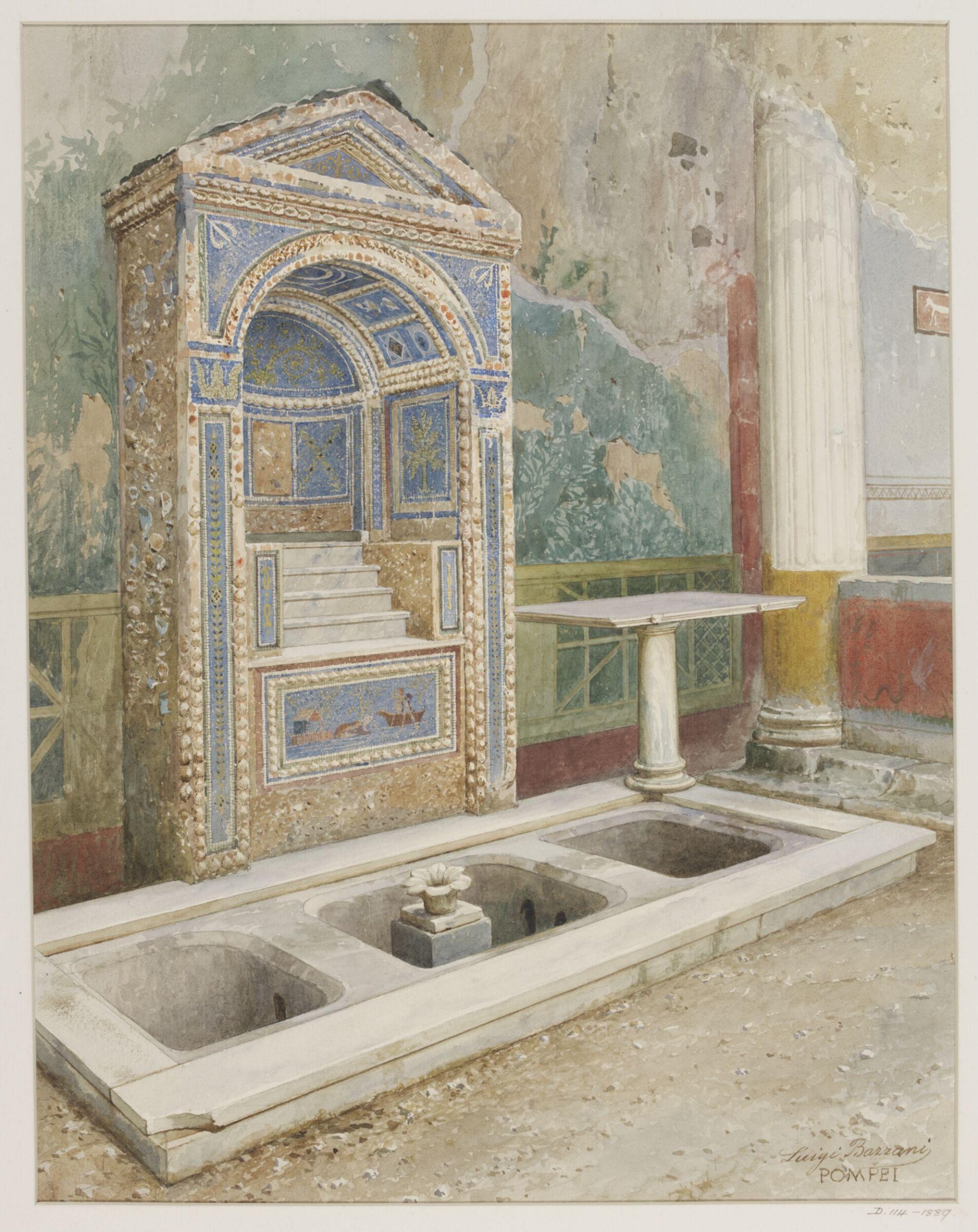 Drawing, Luigi Bazzani