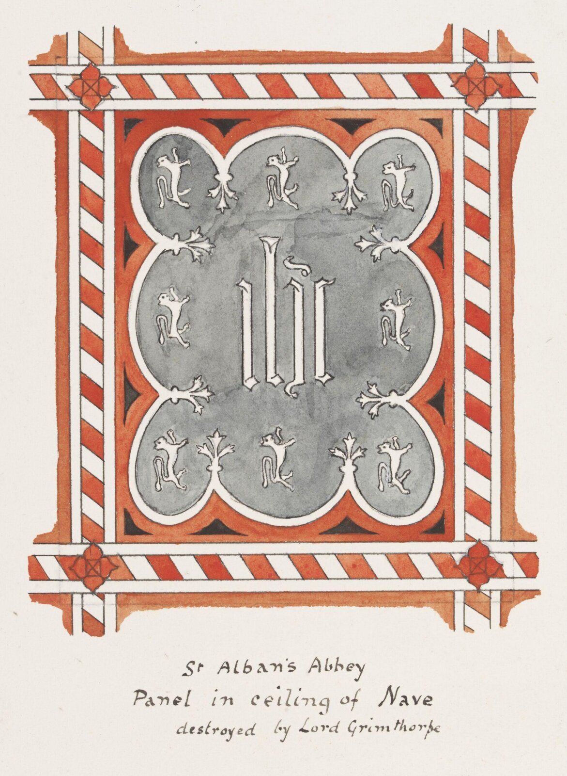 Drawing, Monica F. Gray, 1898 - 1899