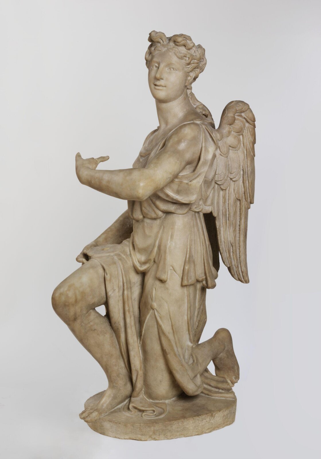 Kneeling angel, Silvio Cosini, ca.1525-1542