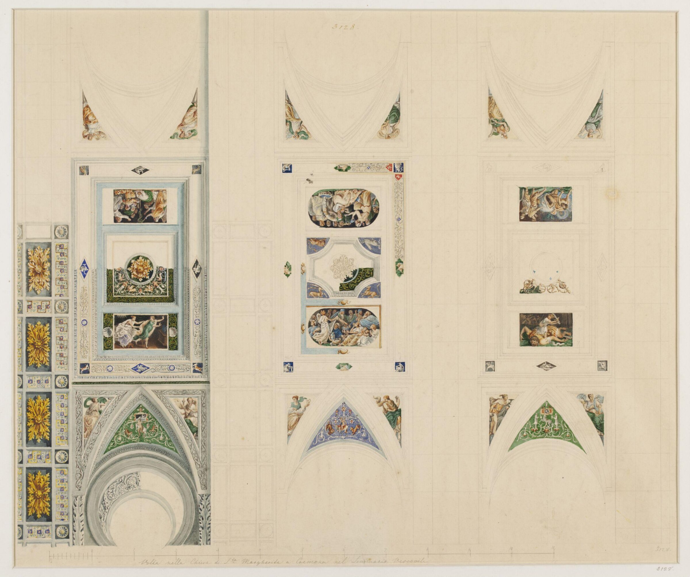 Designs of Italian Decoration, Ludwig Wilhelm Heinrich Gruner, 19th century