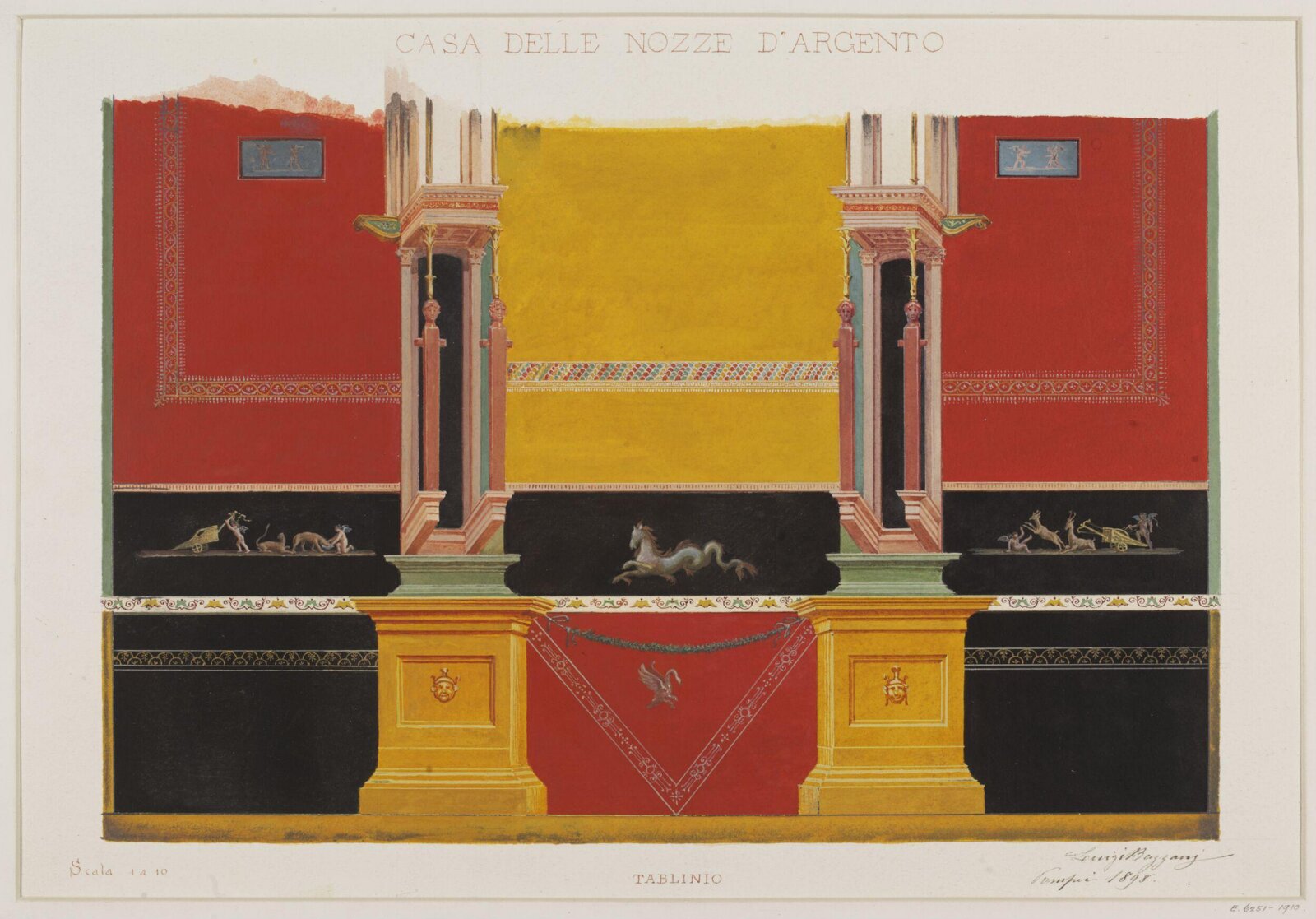 Painting, Luigi Bazzani, 1898