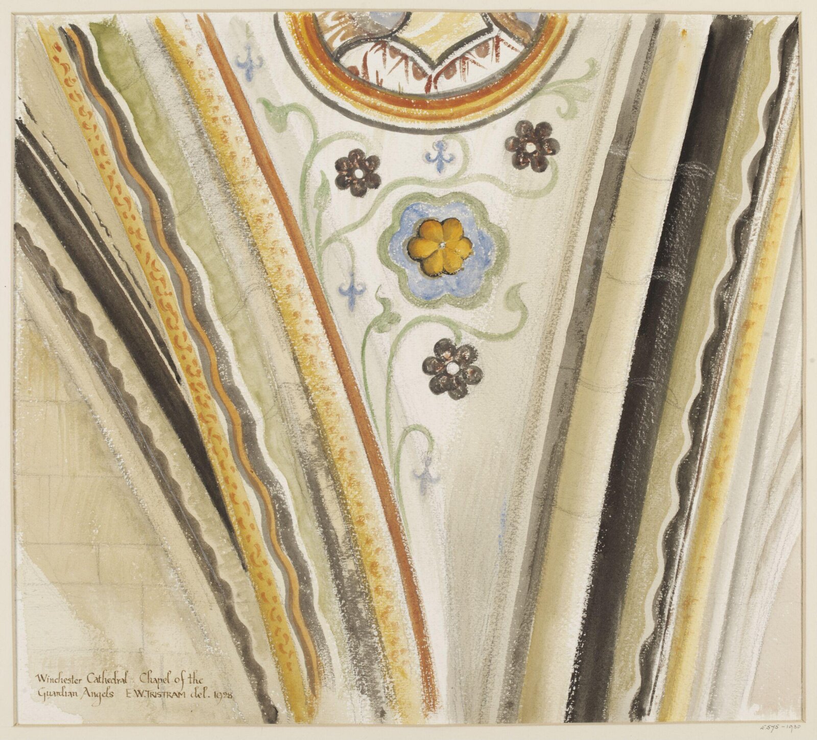 Drawing, Ernest William Tristram, 1928