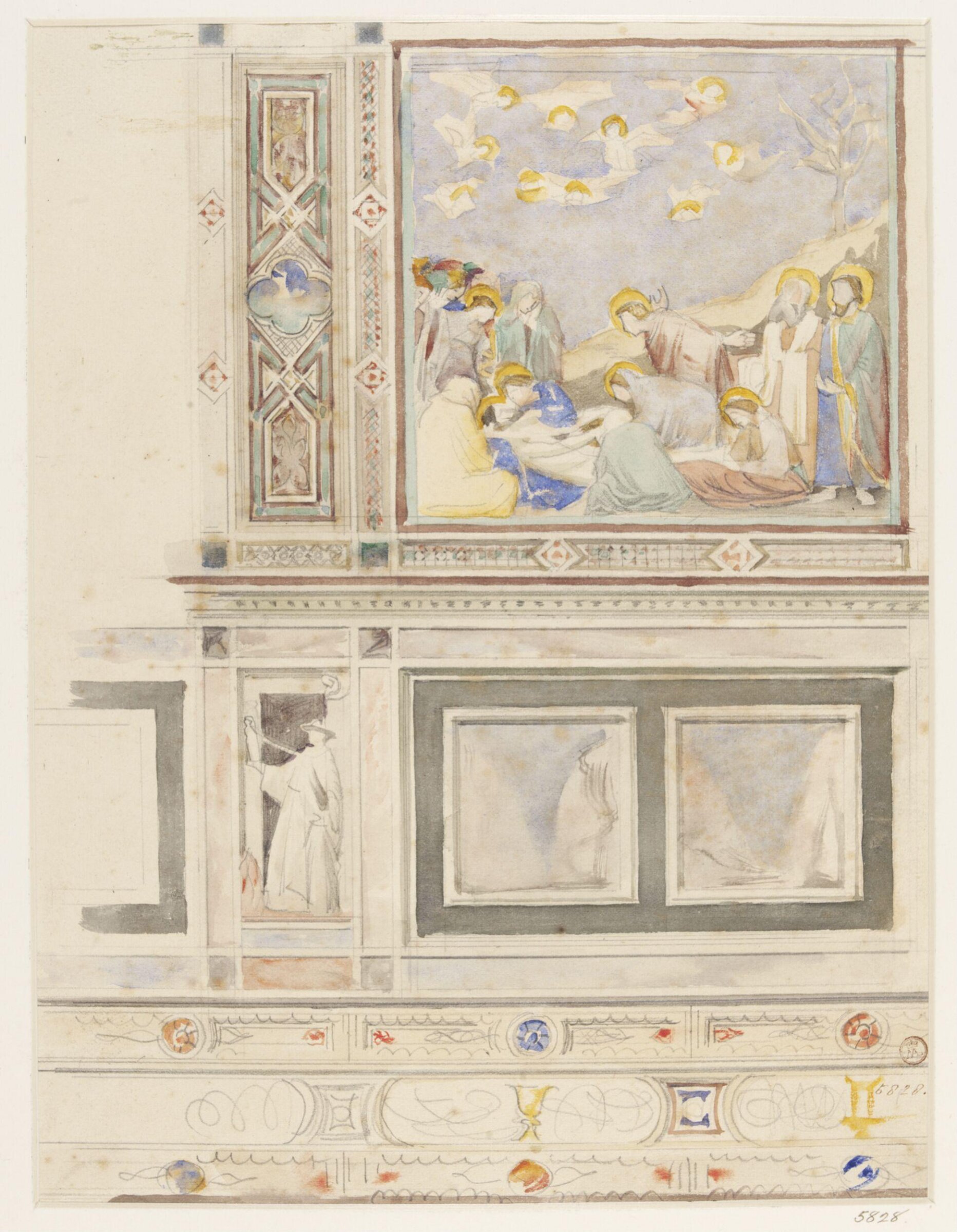 Drawing, Reuben Townroe