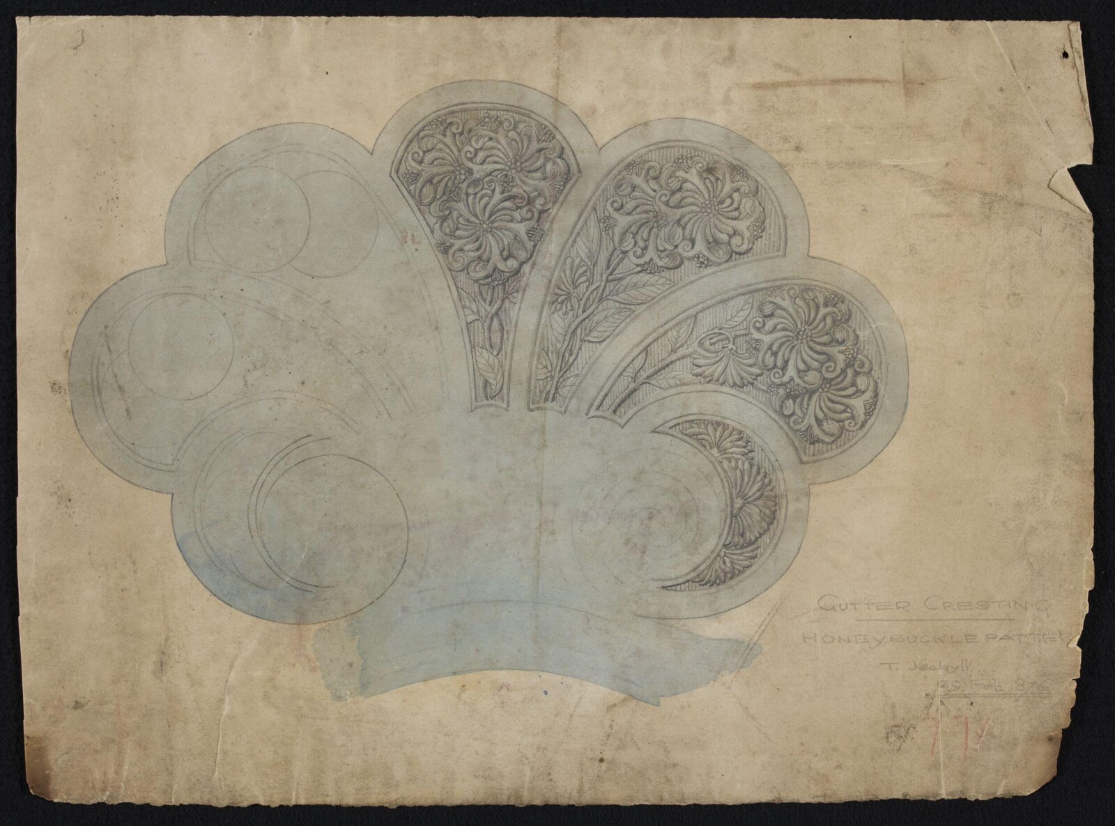 Drawing, Thomas Jeckyll, 1876