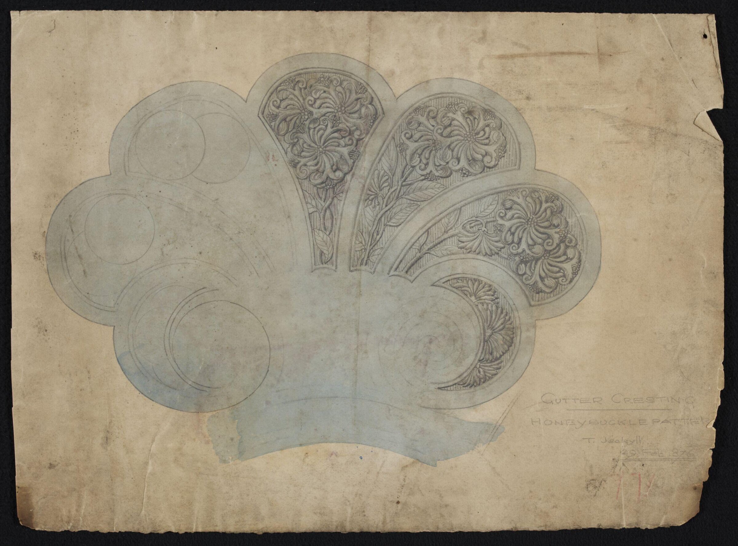 Drawing, Thomas Jeckyll, 1876