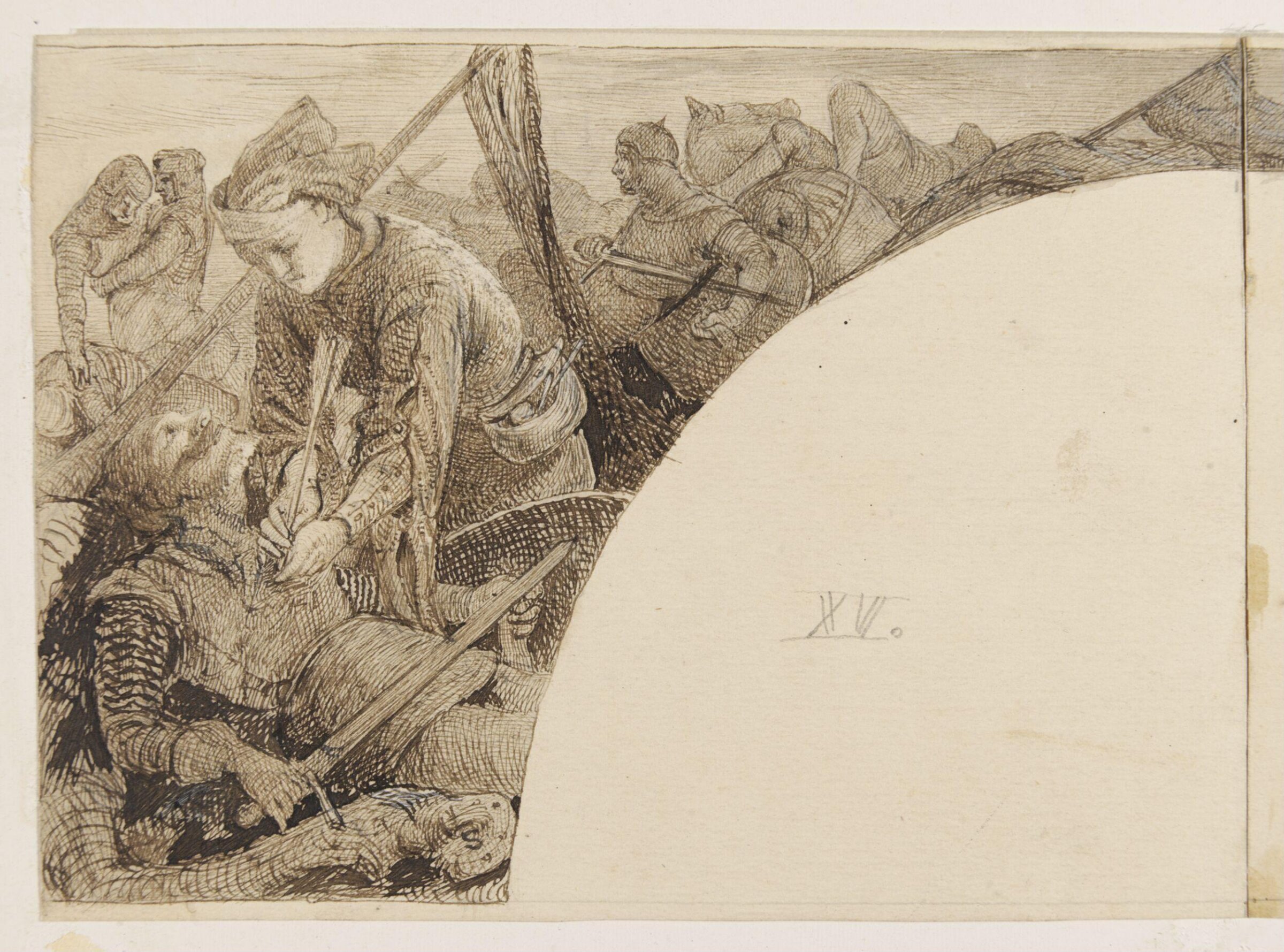 Next Night and Morning, William Bell Scott, ca. 1865