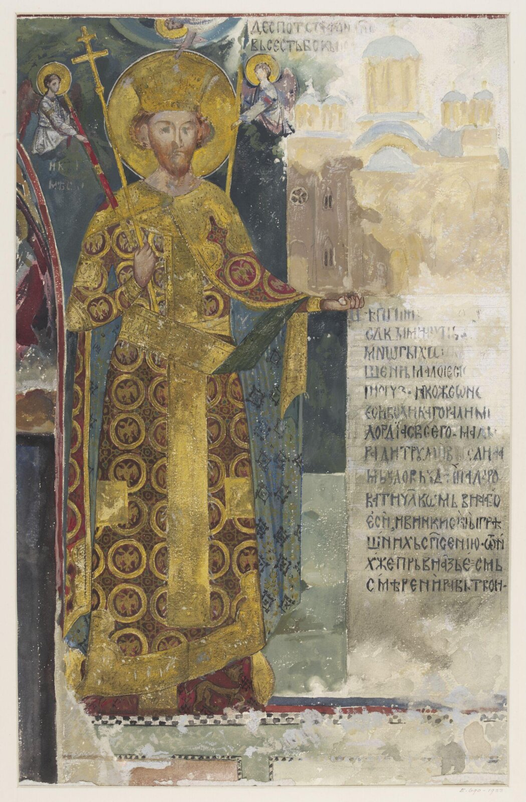 Drawing, Vasa Pomorišac, ca. 1923