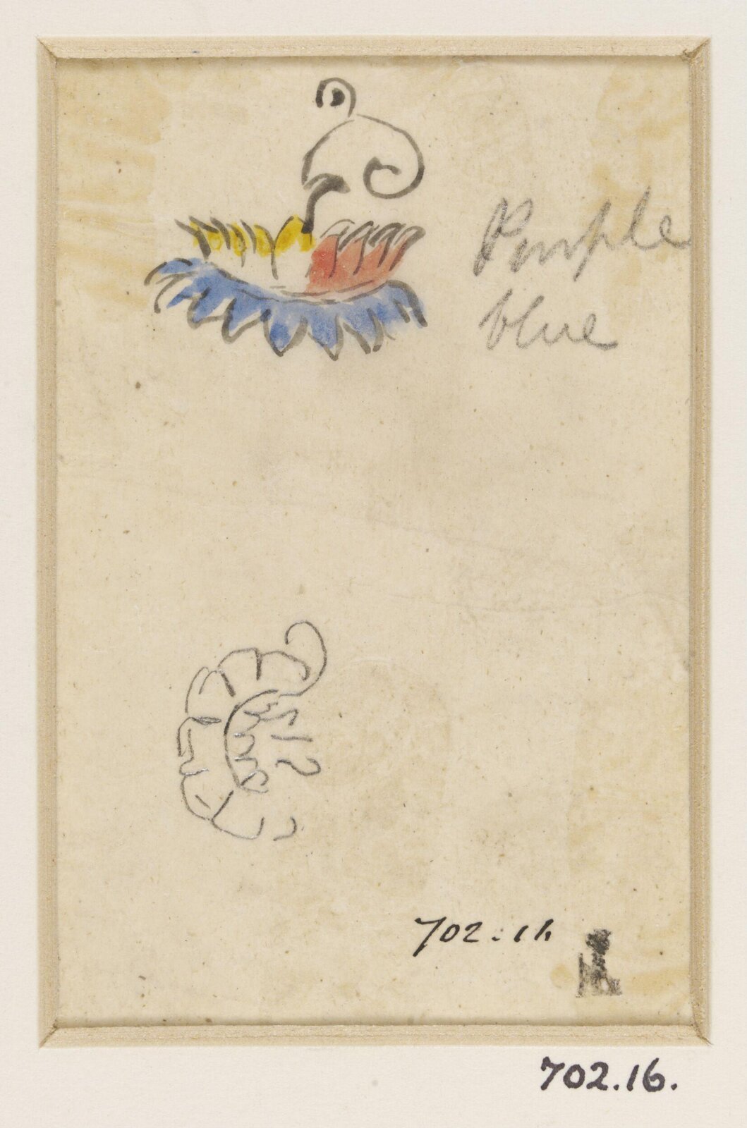 Drawing, Andien de Clermont (приписывается), XVIII век