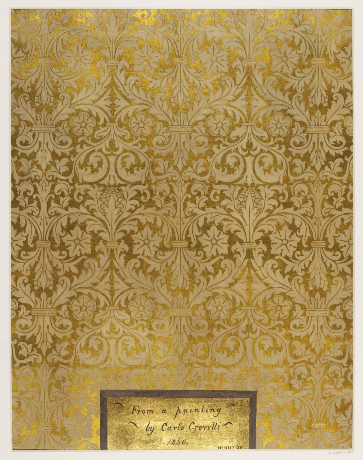 Painting, after Carlo Crivelli, ca. 19th century